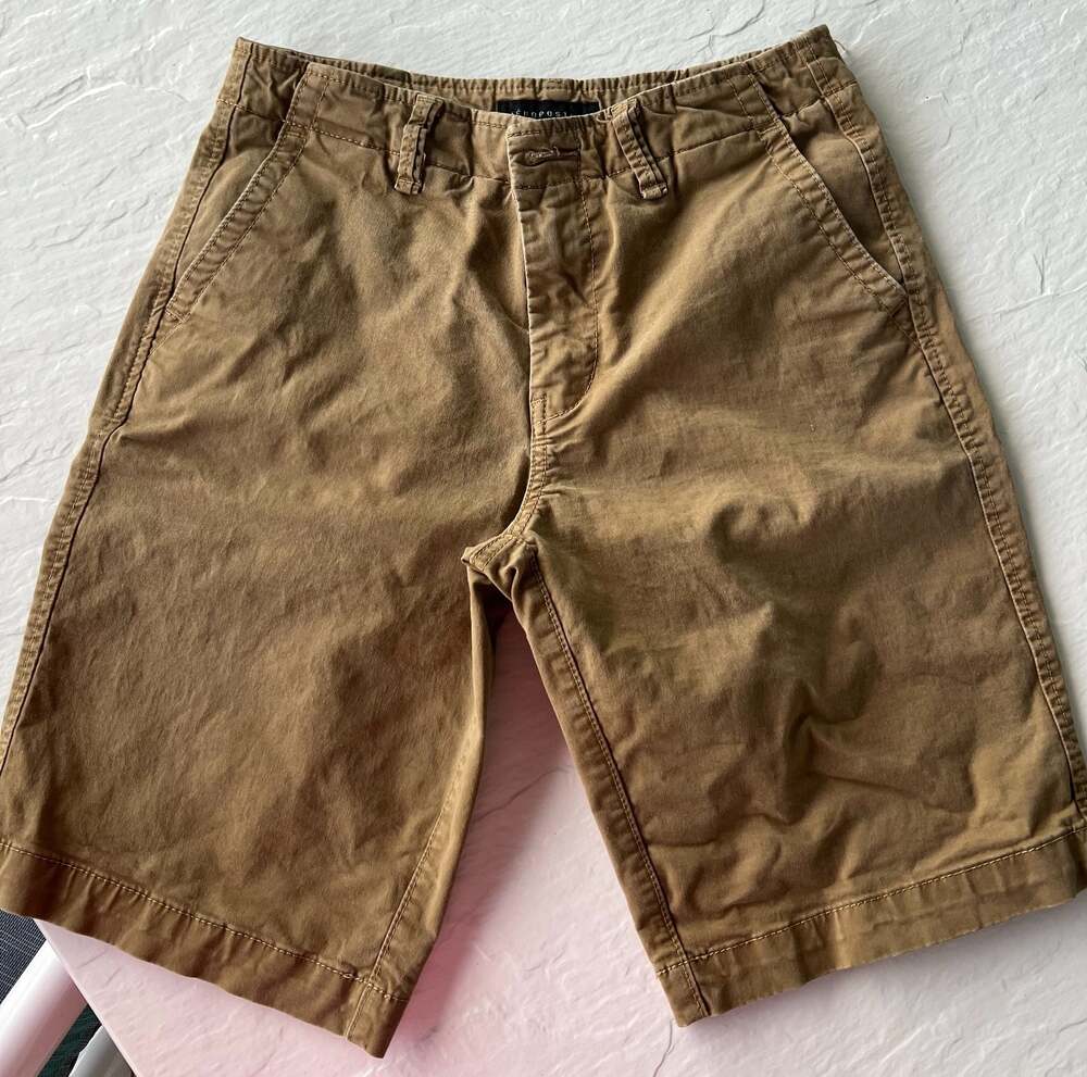 Aeropostale Men's Khaki Chino Shorts